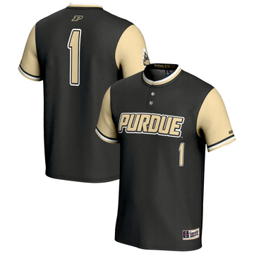 Softball Purdue Boilermakers gold jersey