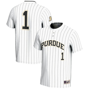 Softball Purdue Boilermakers white jersey