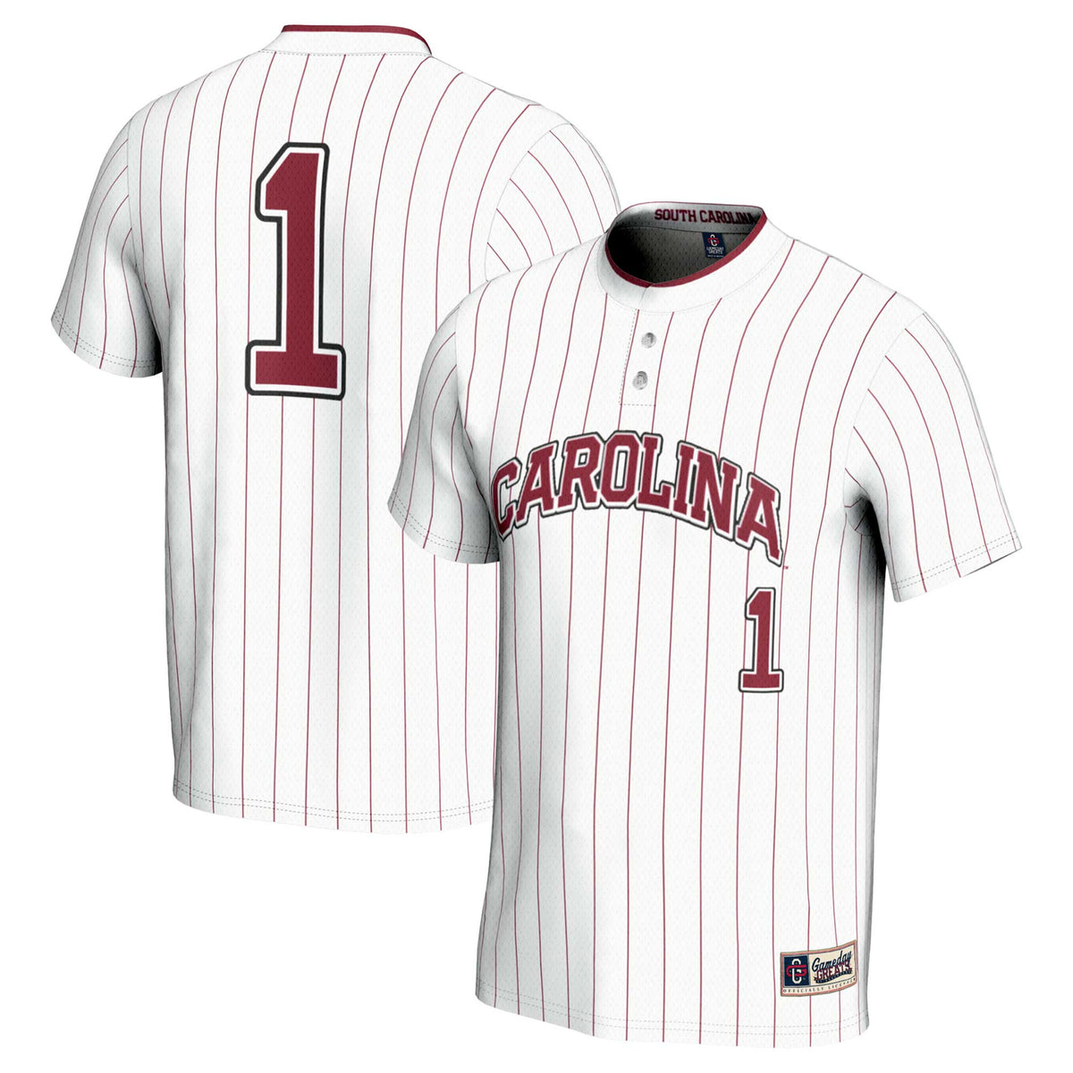 Softball South Carolina Gamecocks white jersey