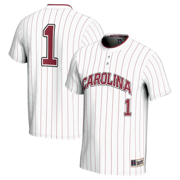 Softball South Carolina Gamecocks white jersey