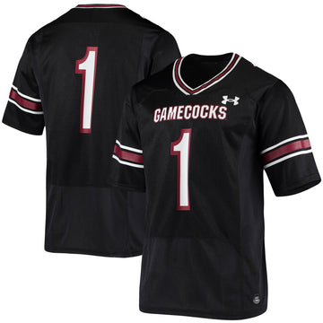 Under Armour Logo South Carolina Gamecocks black jersey