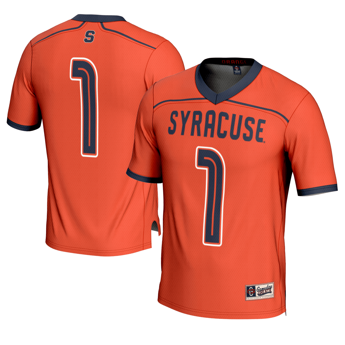Lacrosse Syracuse Orange orange Fashion jersey