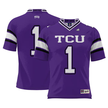 TCU Horned Frogs purple jersey