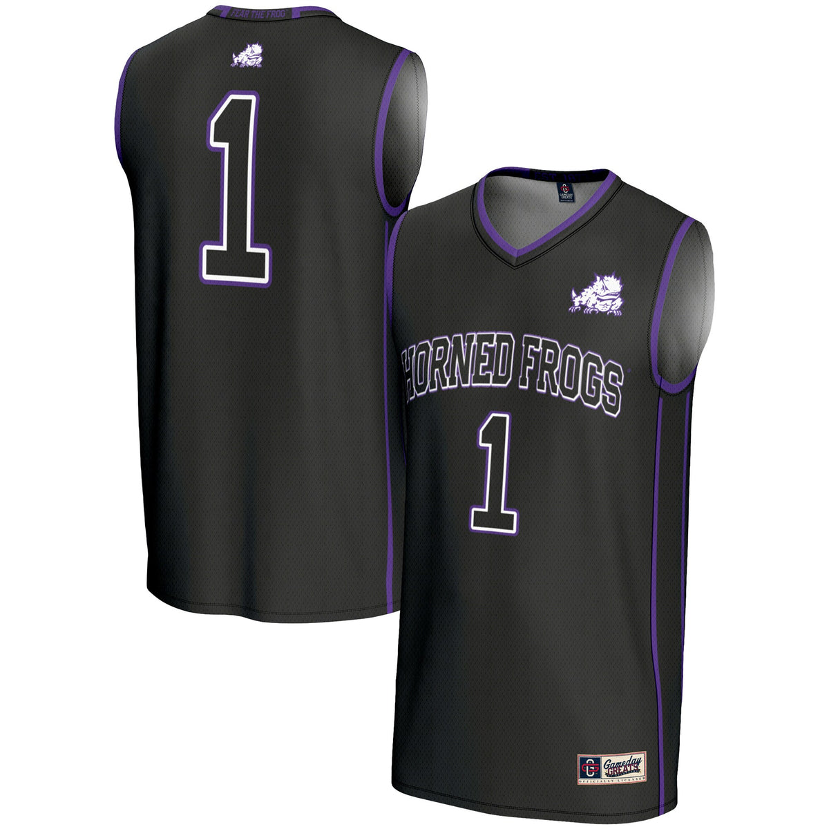 TCU Horned Frogs black jersey