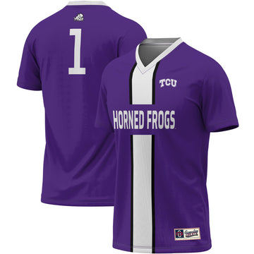 Prosphere TCU Horned Frogs purple jersey