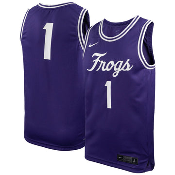 TCU Horned Frogs purple jersey