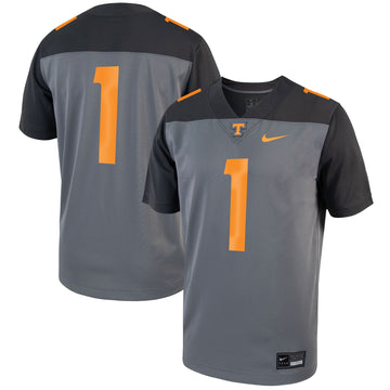 Tennessee Volunteers gray Game jersey
