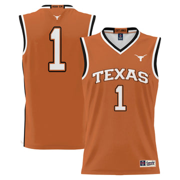 Burnt Texas Longhorns orange jersey