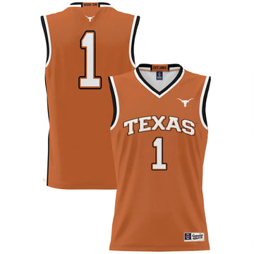 Collegiate Texas Texas Longhorns orange jersey