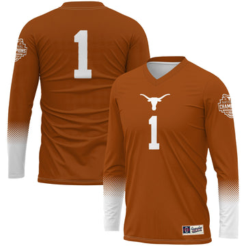 Texas Longhorns orange Fashion jersey