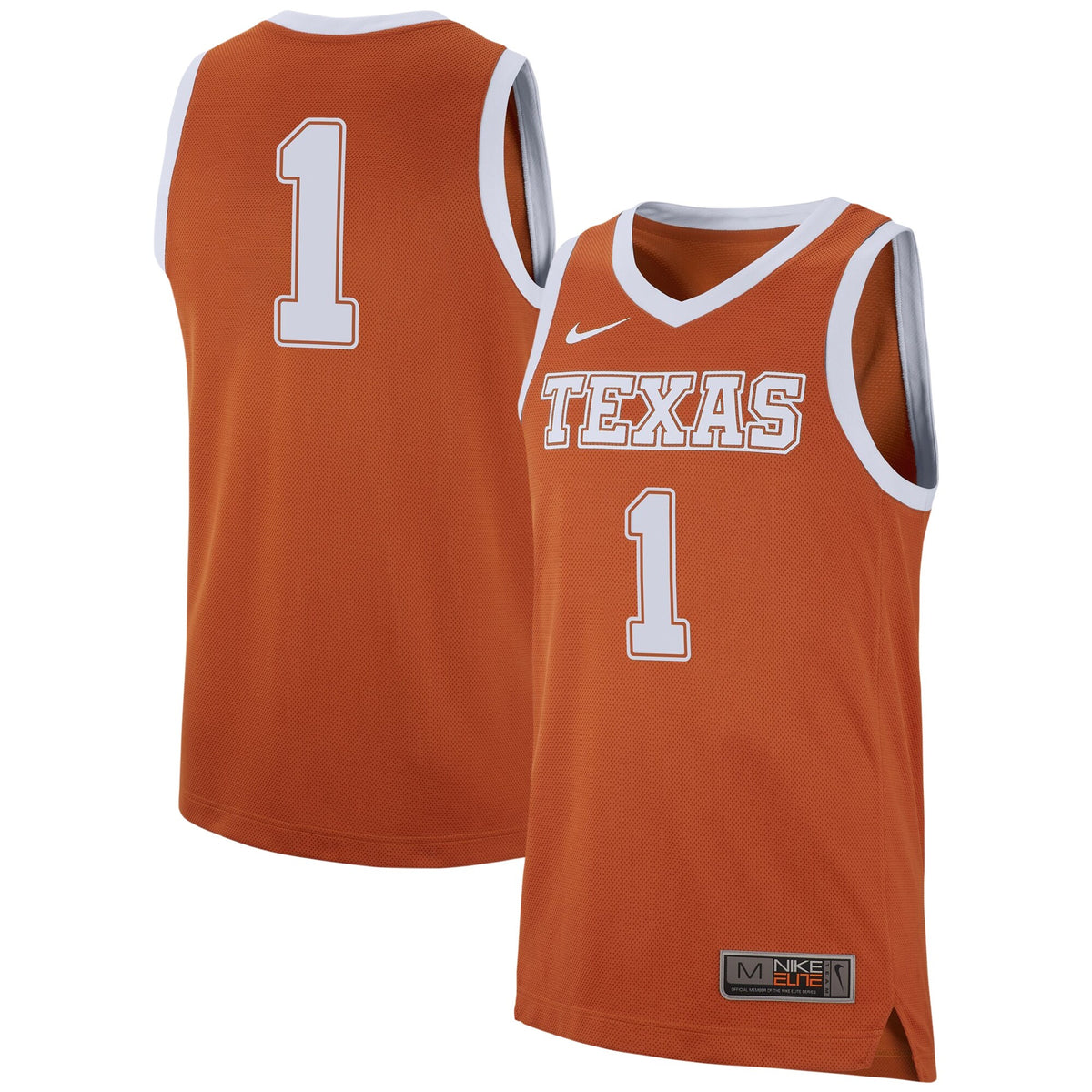 Burnt Texas Longhorns orange jersey