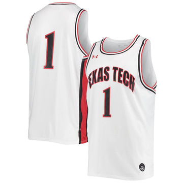 Under Armour Texas Tech Red Raiders white jersey