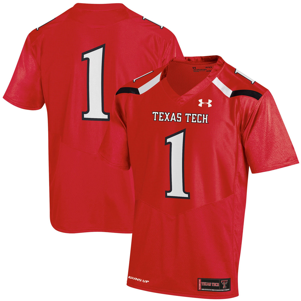 Under Armour Texas Tech Red Raiders red jersey
