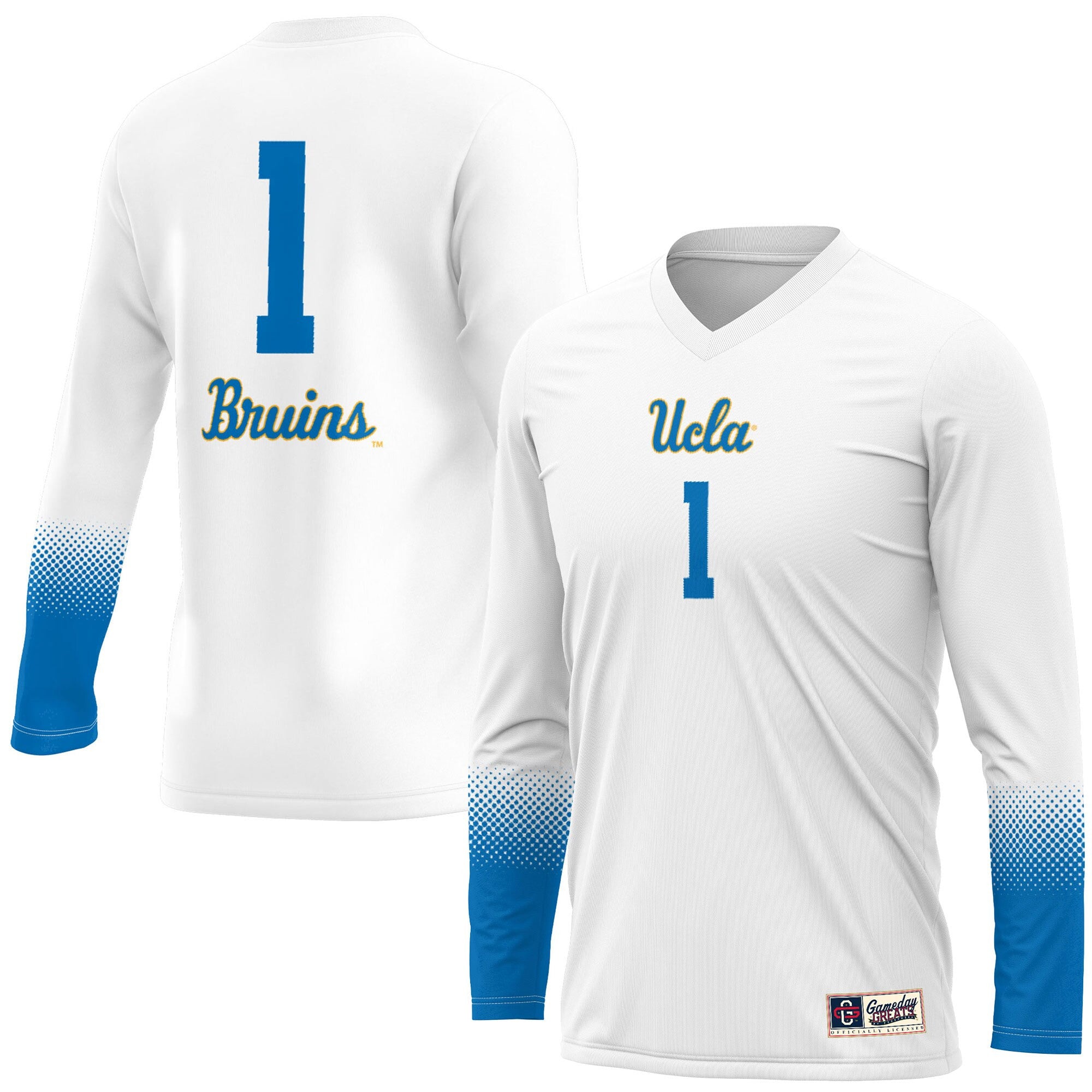 Volleyball UCLA Bruins white jersey