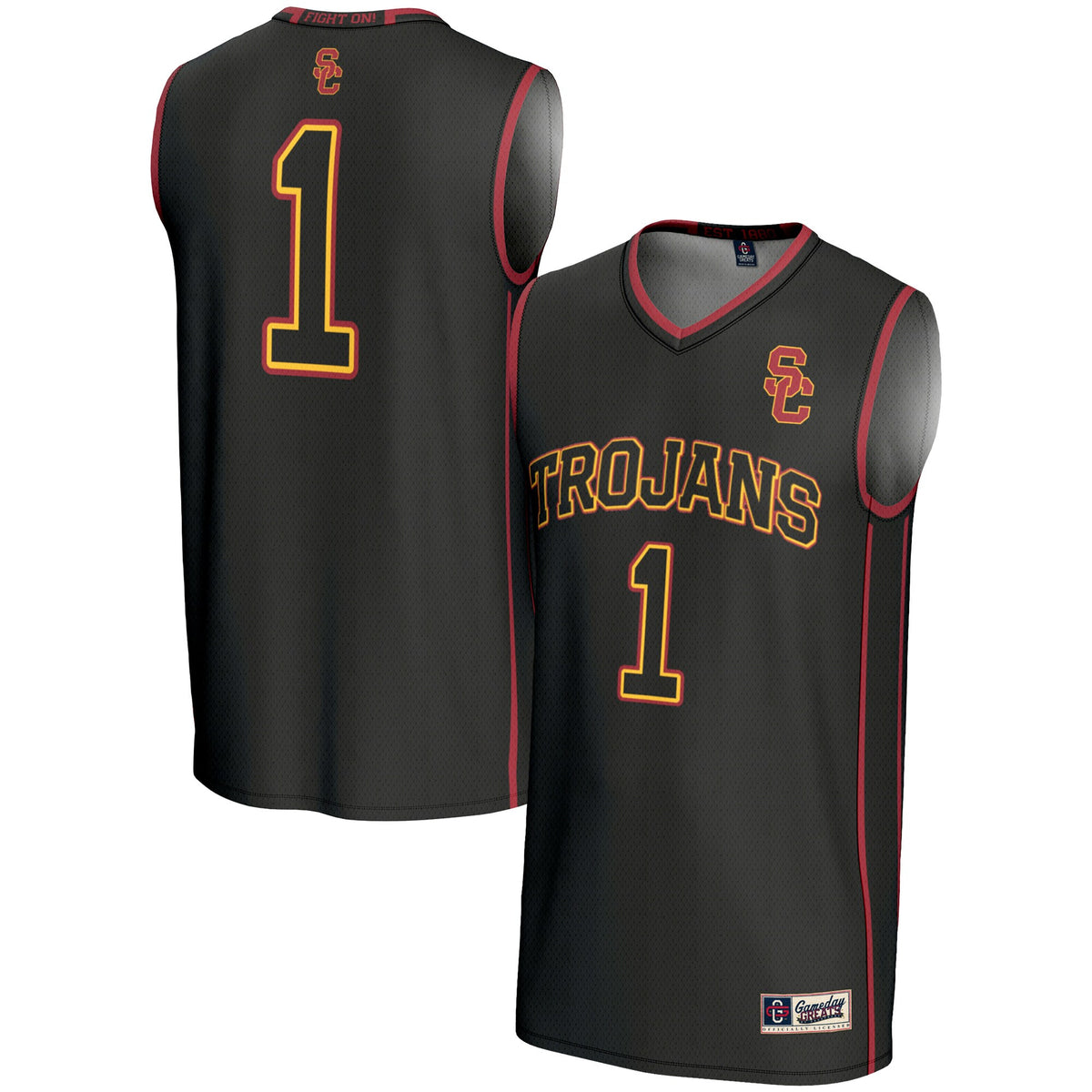 USC Trojans black jersey