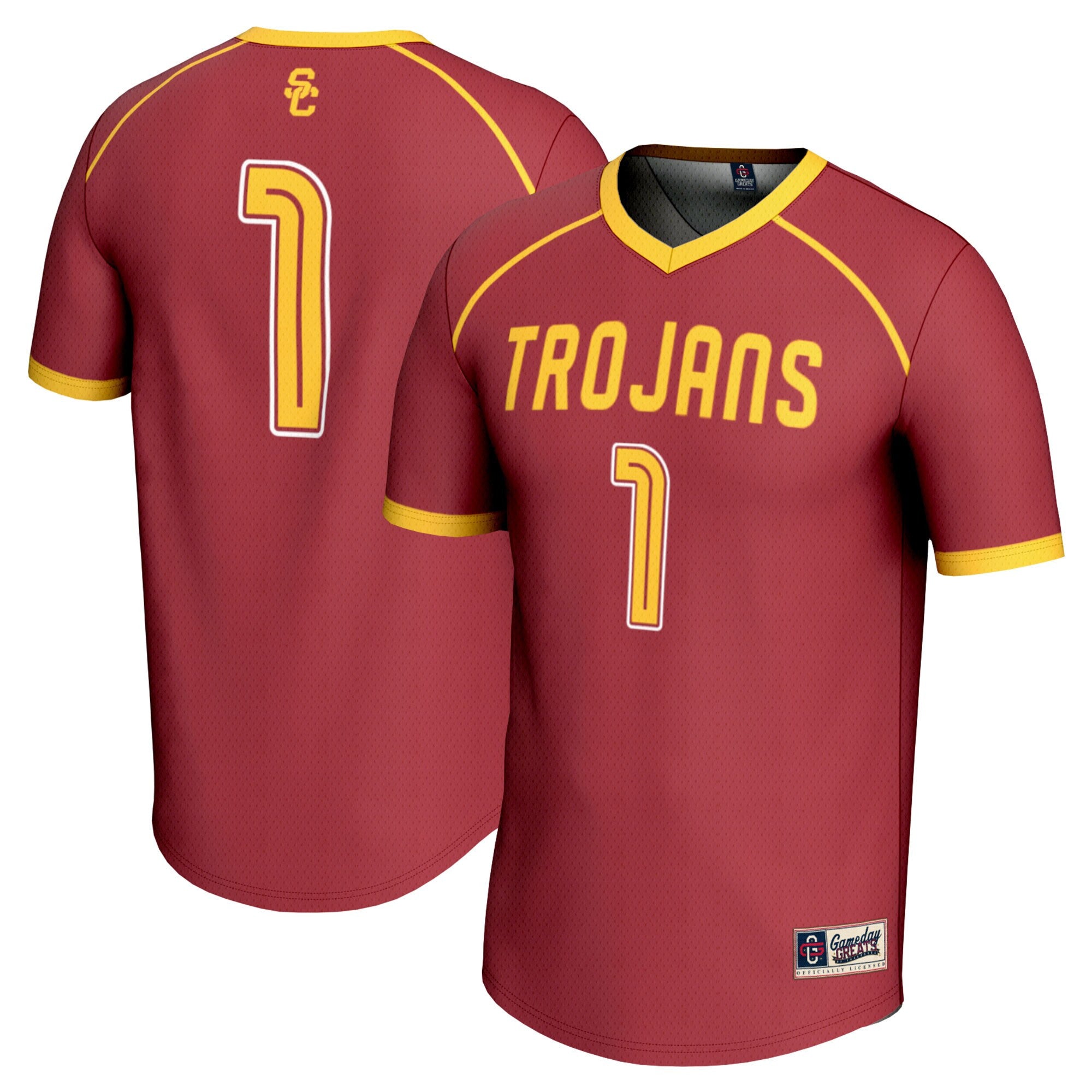 Lacrosse Cardinal USC Trojans jersey