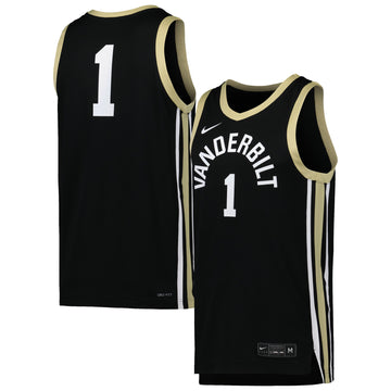 Vanderbilt Commodores black jersey