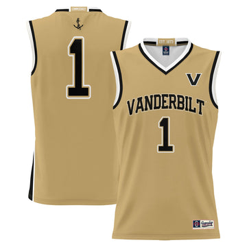 Vanderbilt Commodores gold jersey