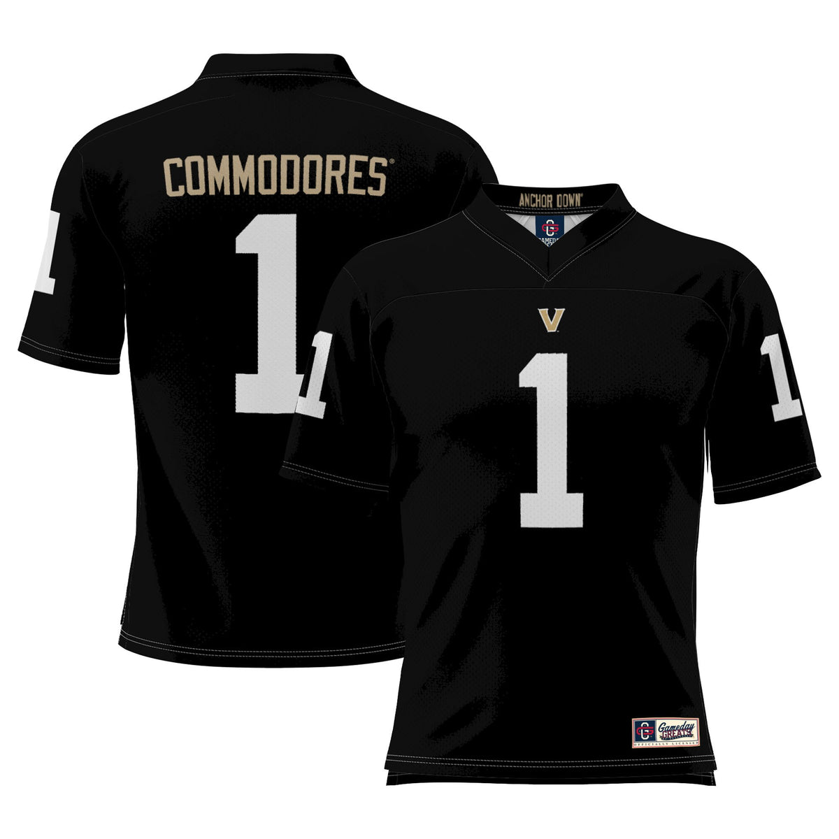 Vanderbilt Commodores black jersey