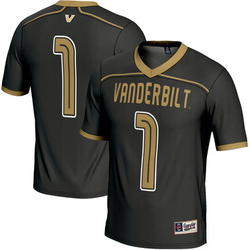 Lacrosse Vanderbilt Commodores black jersey