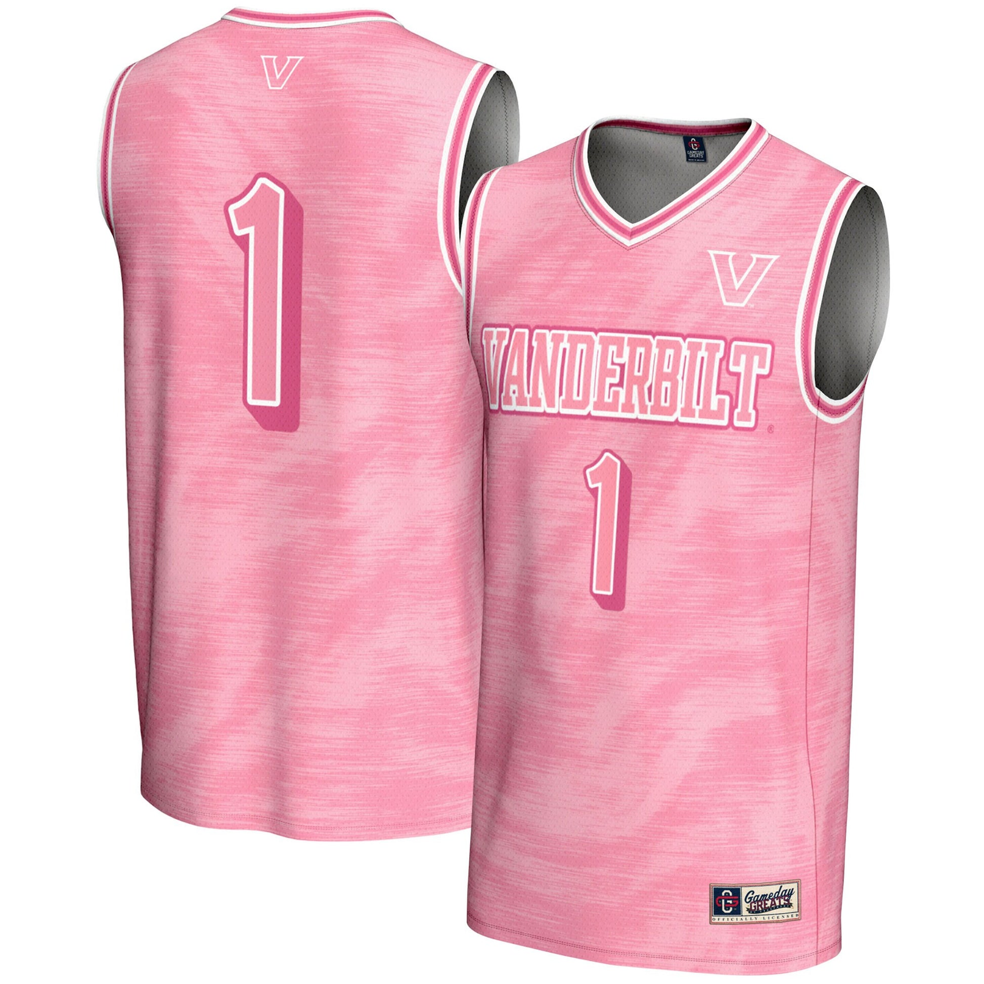 Vanderbilt Commodores pink Fashion jersey
