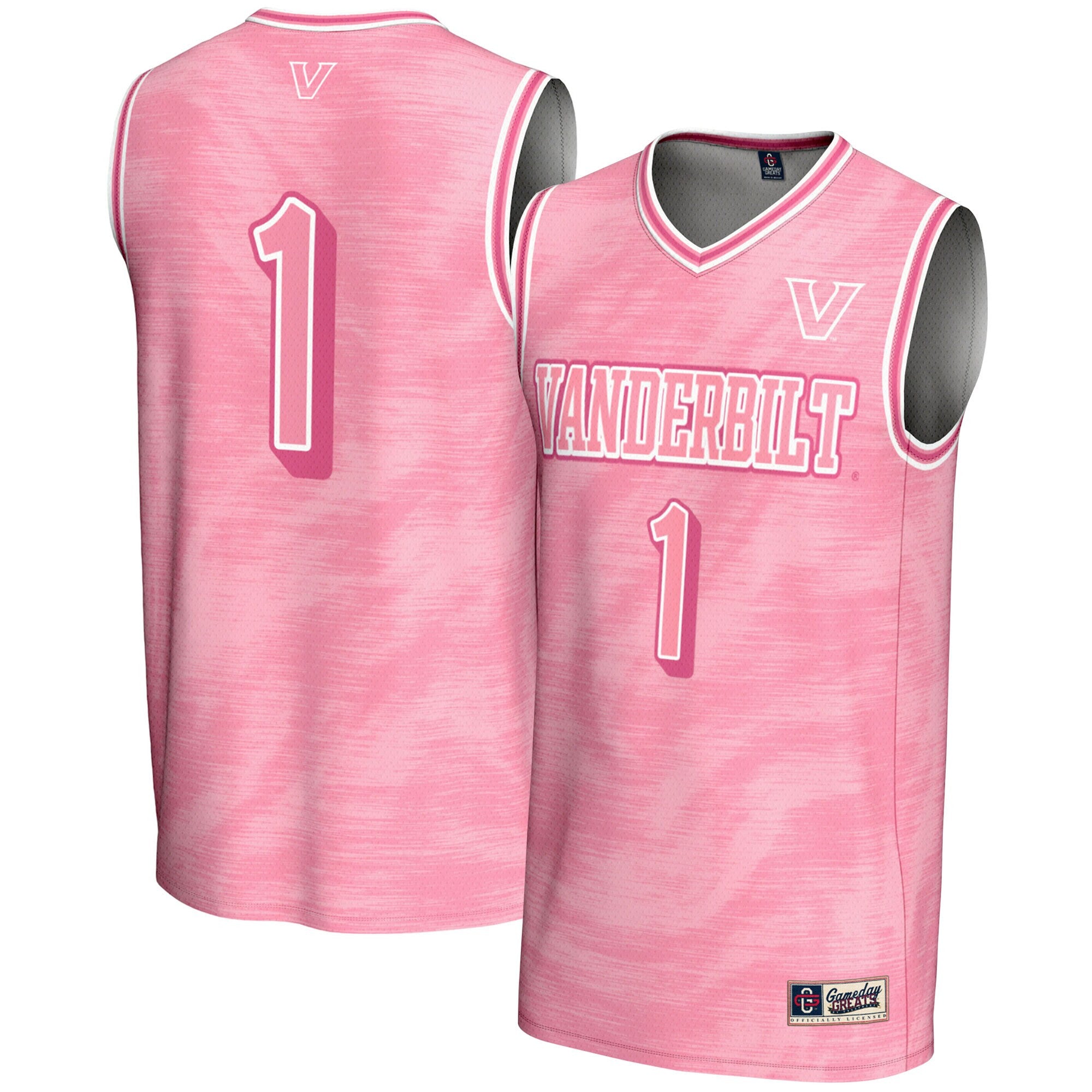 Vanderbilt Commodores pink Fashion jersey