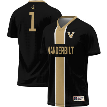 Prosphere Vanderbilt Commodores black jersey