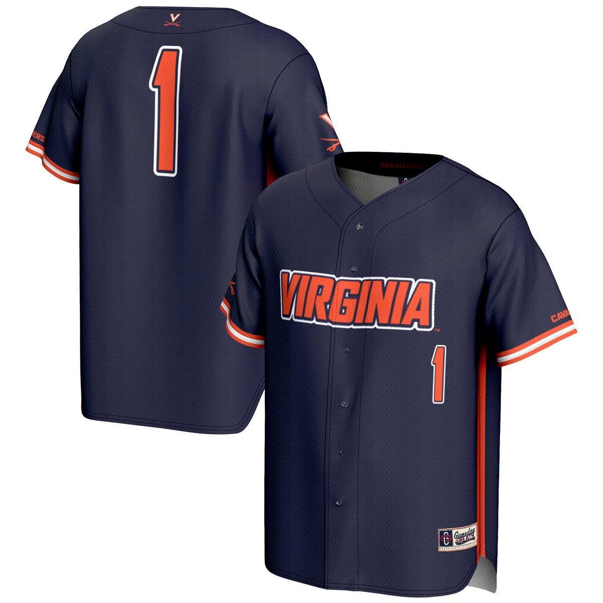 Virginia Cavaliers navy jersey