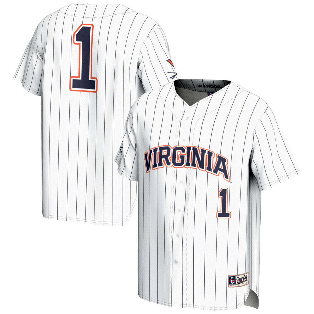 Virginia Cavaliers white jersey