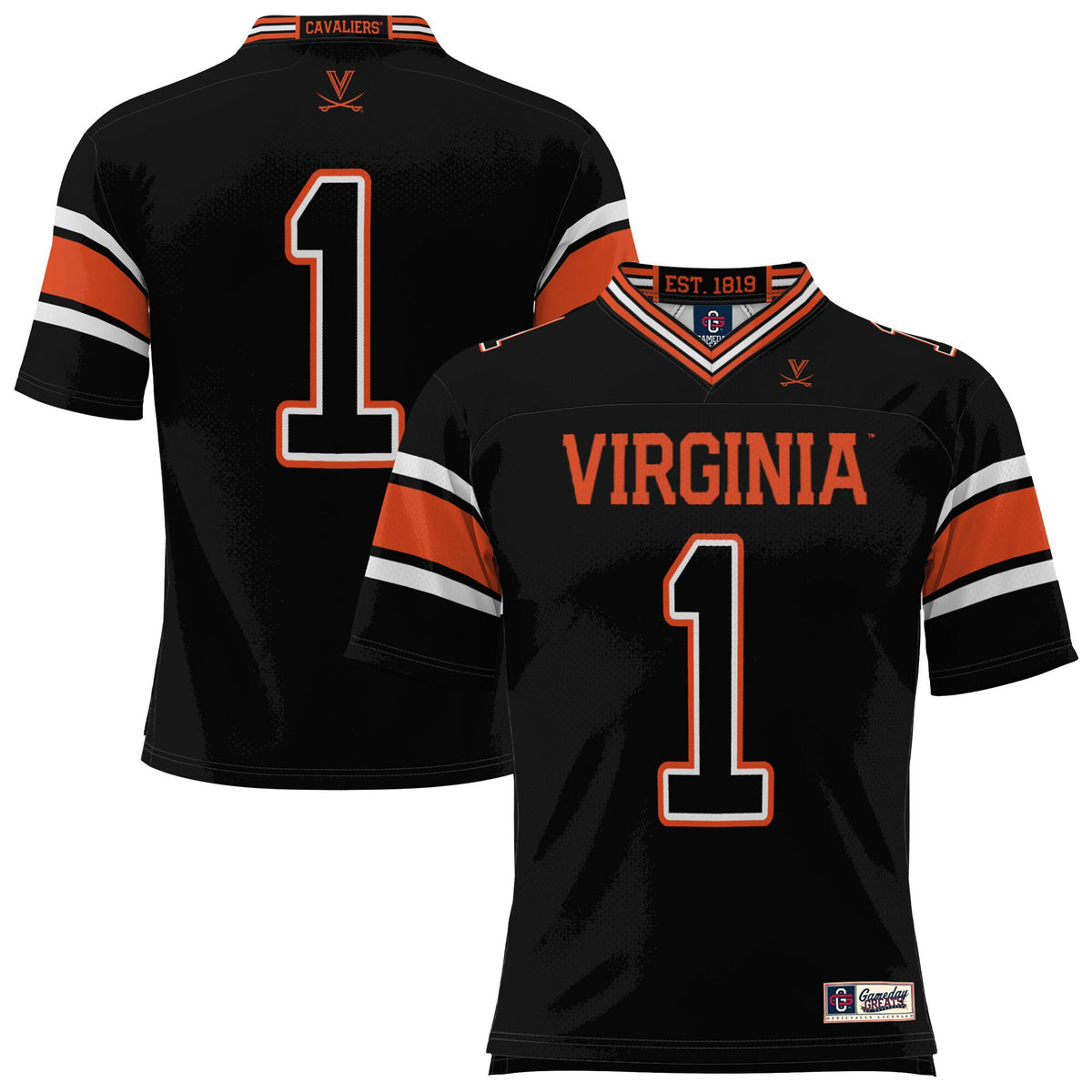 Virginia Cavaliers black jersey