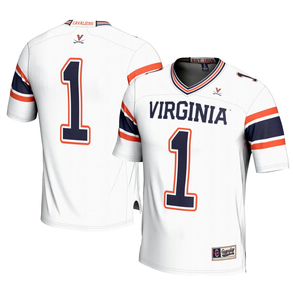 Virginia Cavaliers white jersey