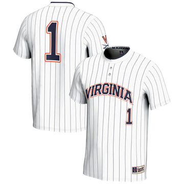 Softball Virginia Cavaliers white jersey