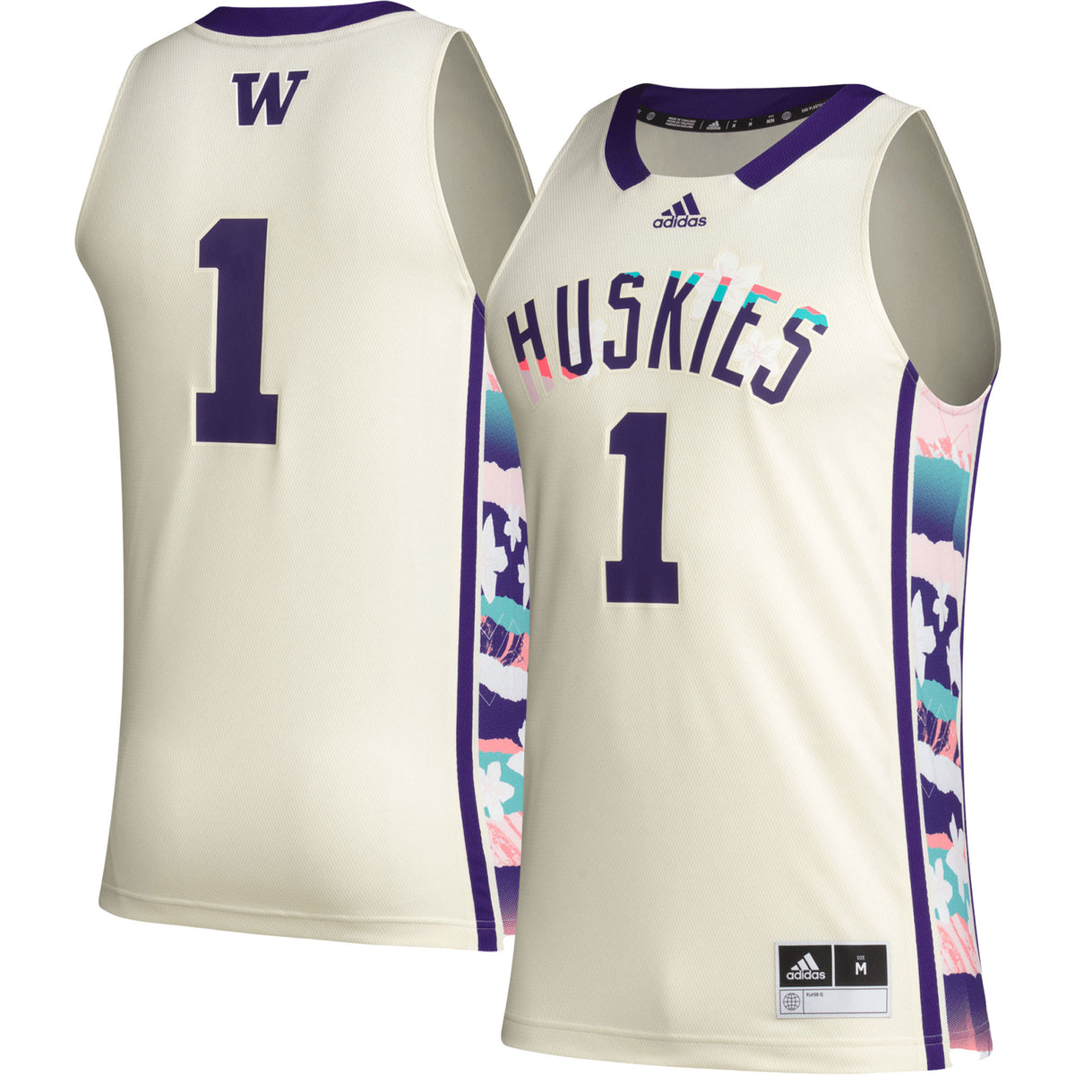 Honoring Washington Huskies black jersey