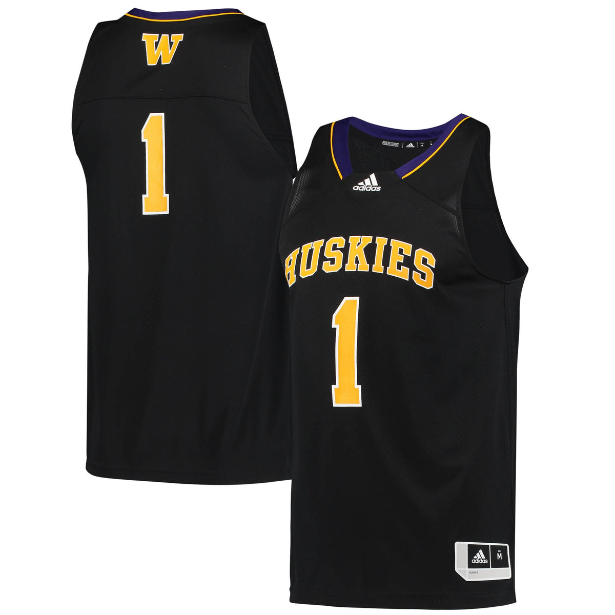Washington Huskies black Reverse Retro jersey