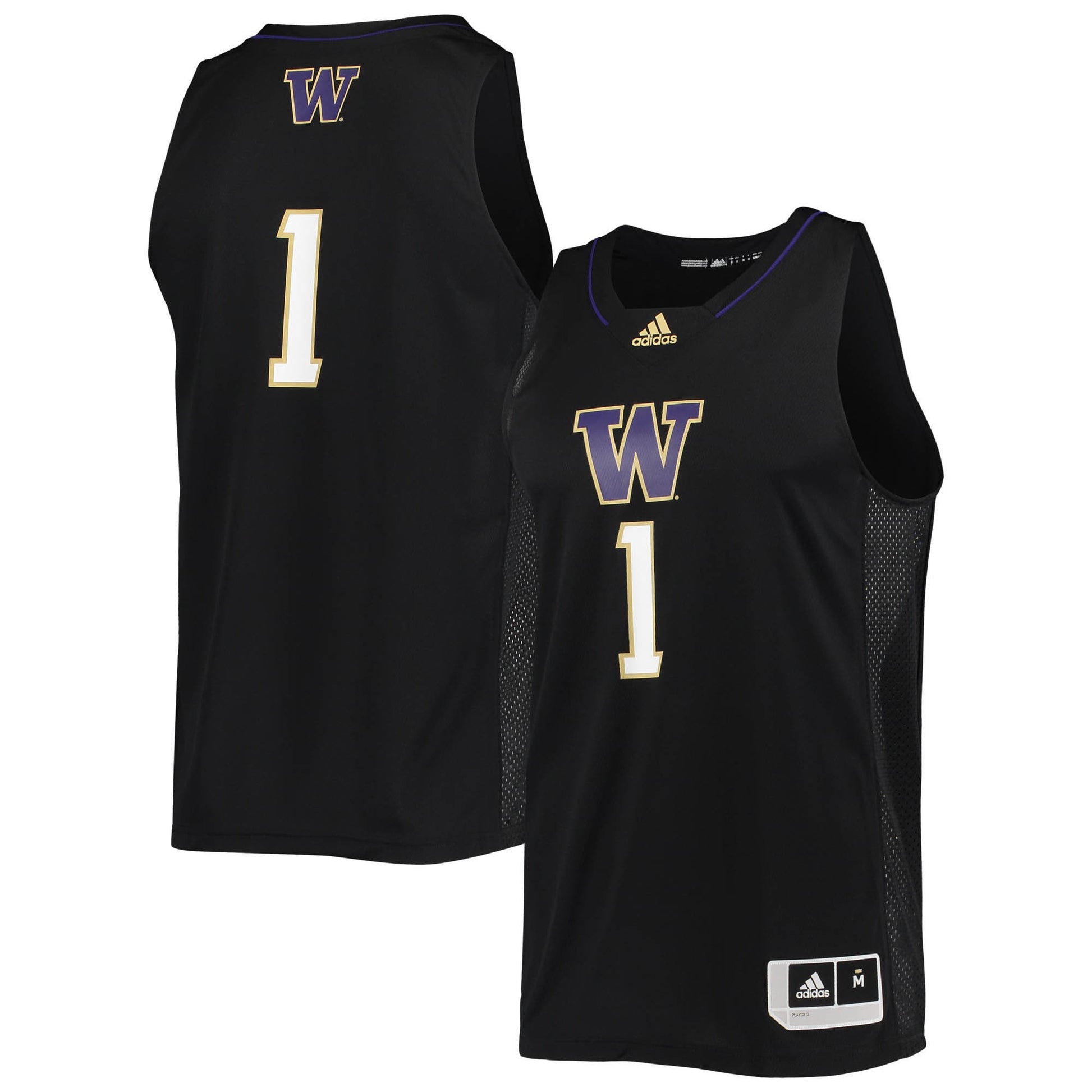 Washington Huskies black jersey