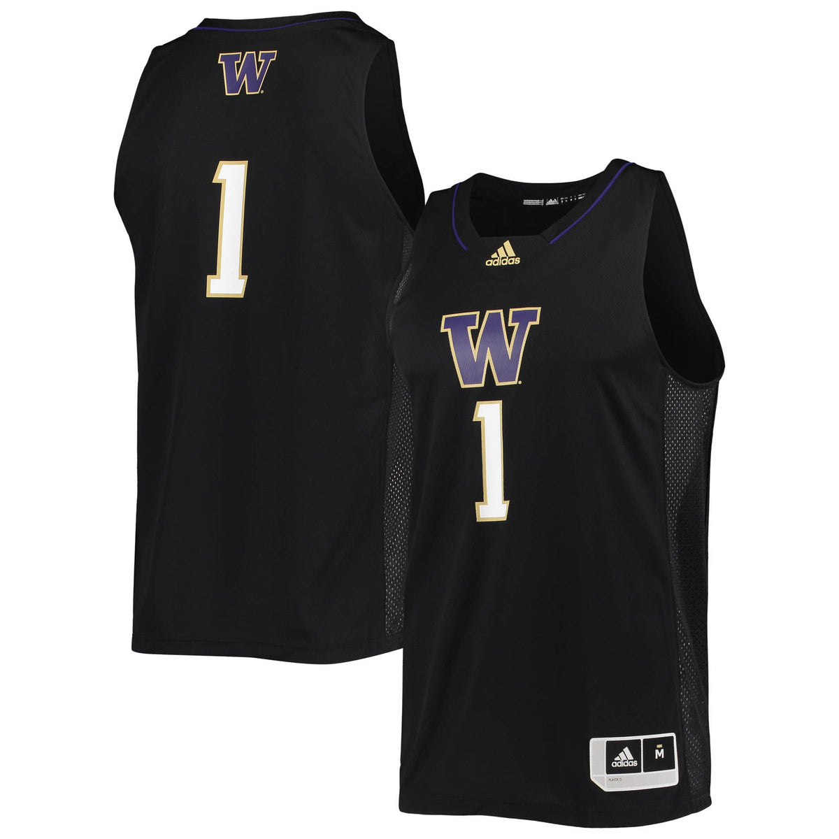 Washington Huskies black jersey
