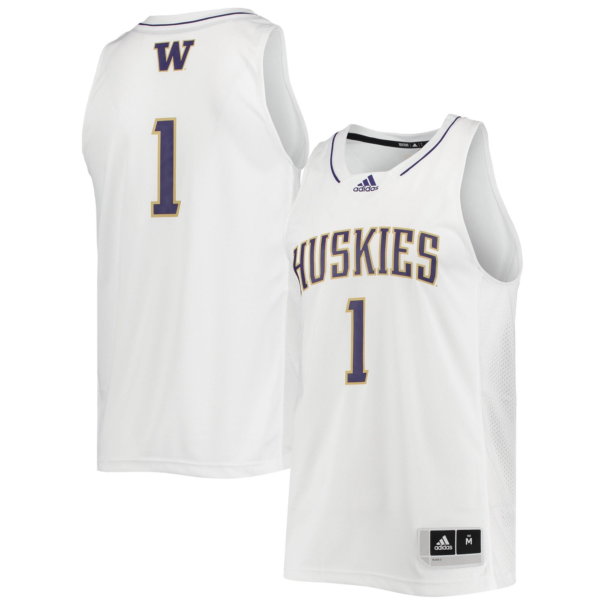 Washington Huskies white jersey