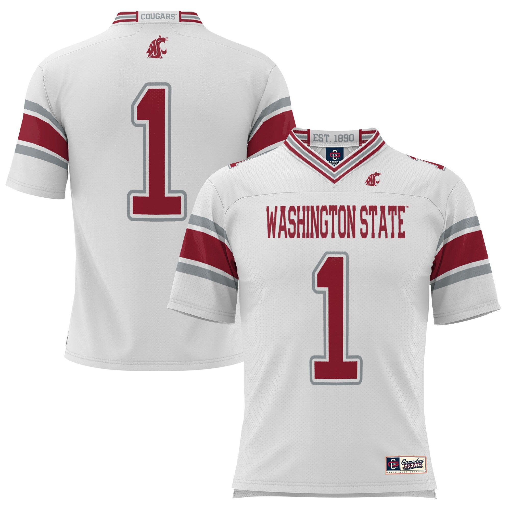 Washington State Cougars white jersey