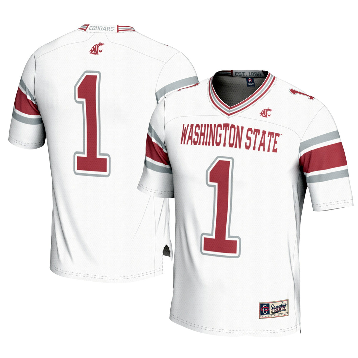 Washington State Cougars white jersey
