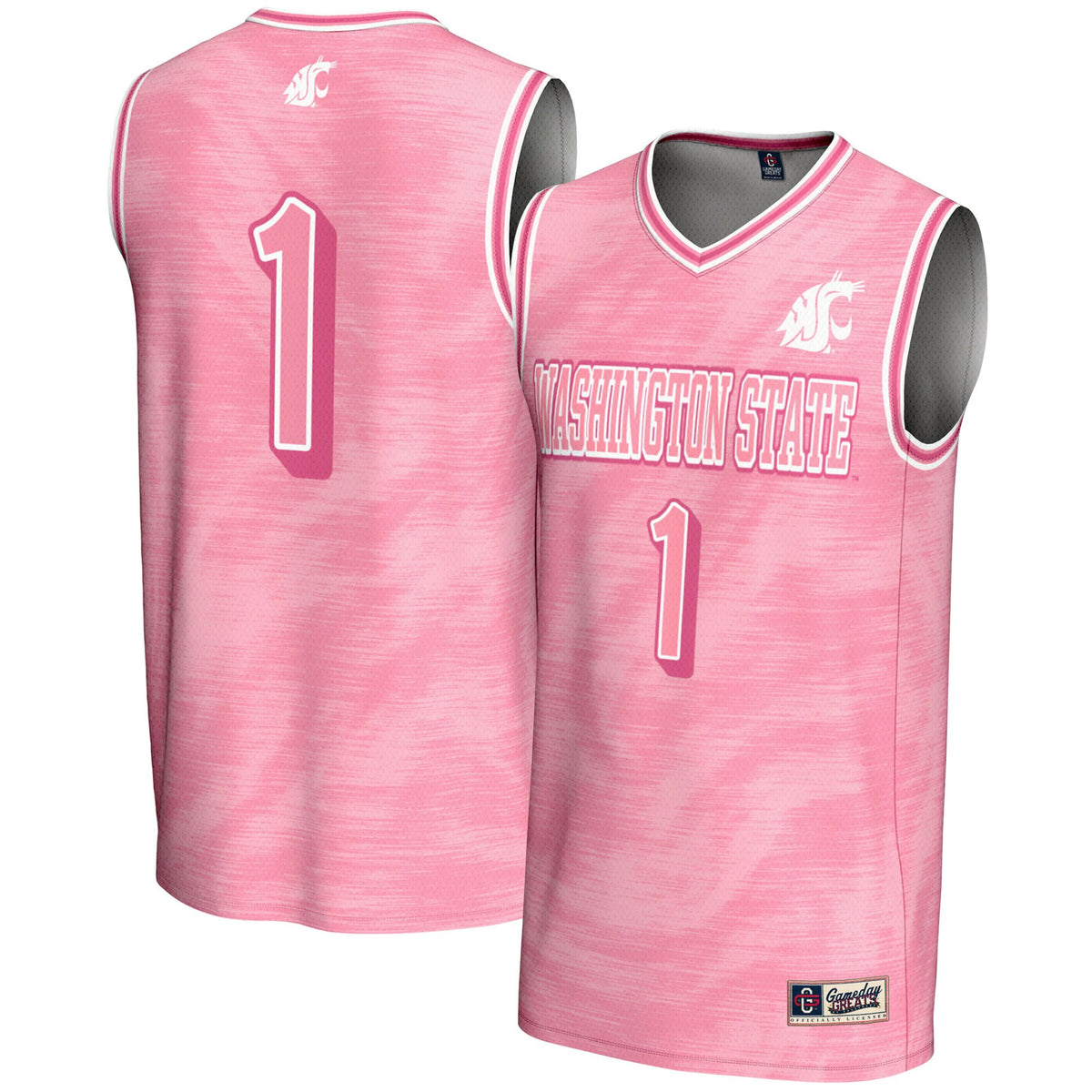 Washington State Cougars pink Fashion jersey