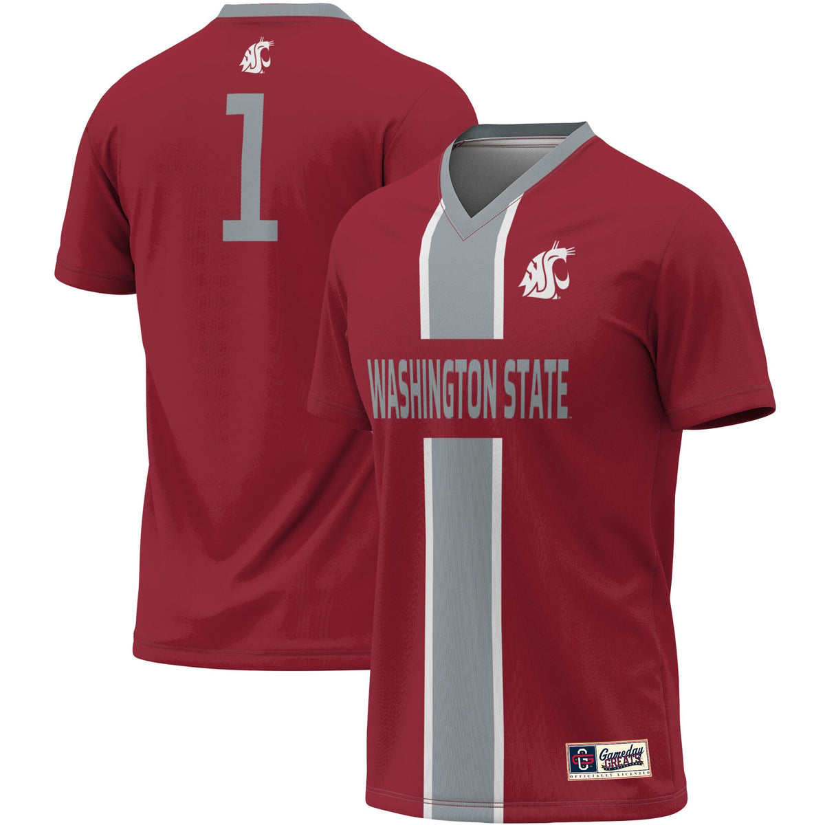 Prosphere Washington State Cougars crimson jersey