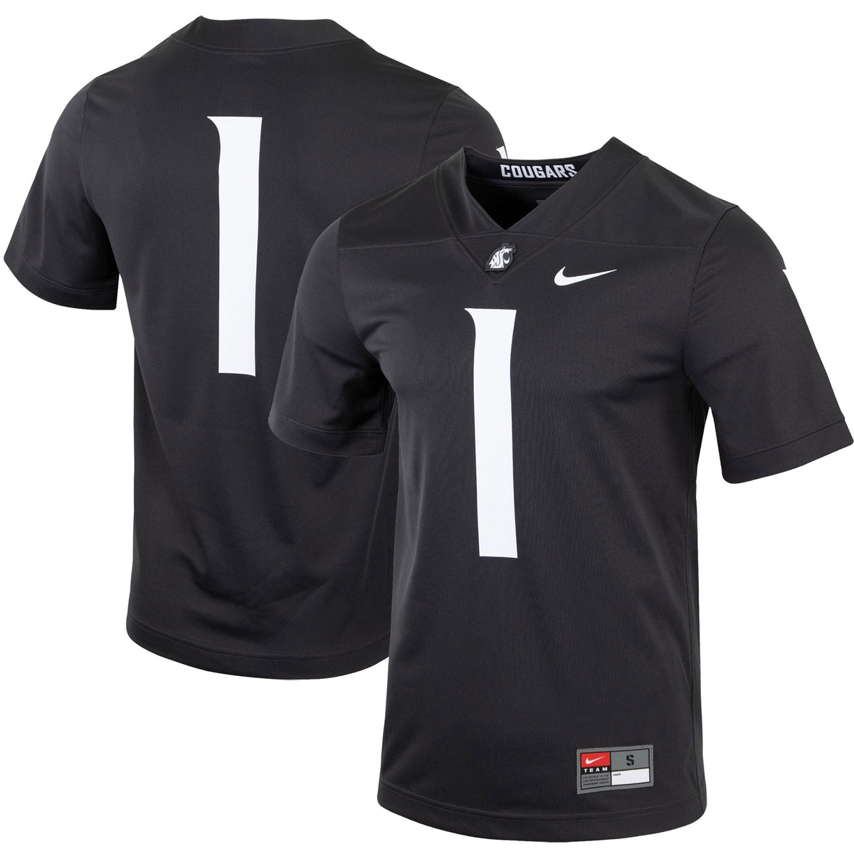 Washington State Cougars charcoal Untouchable jersey