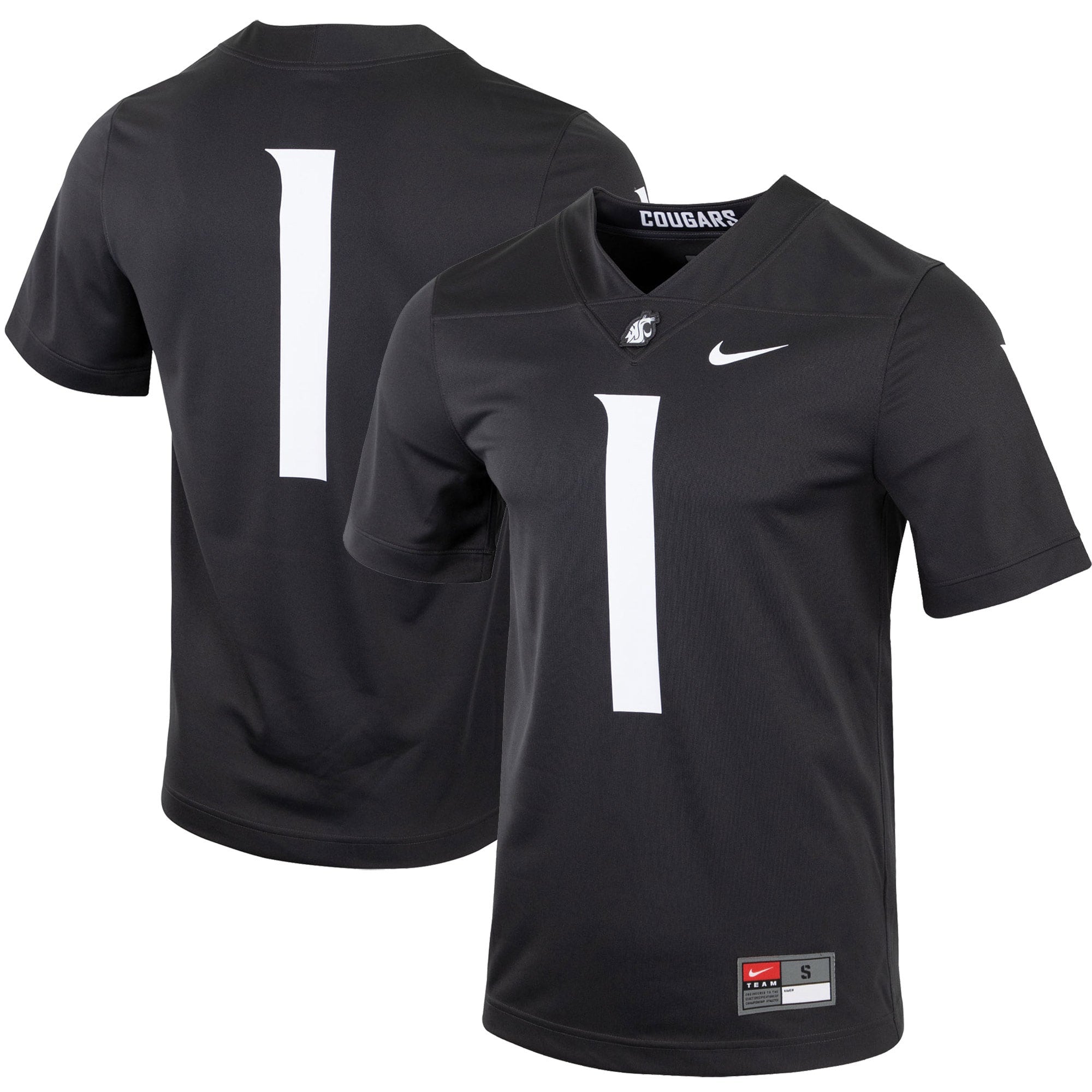 Washington State Cougars charcoal Untouchable jersey