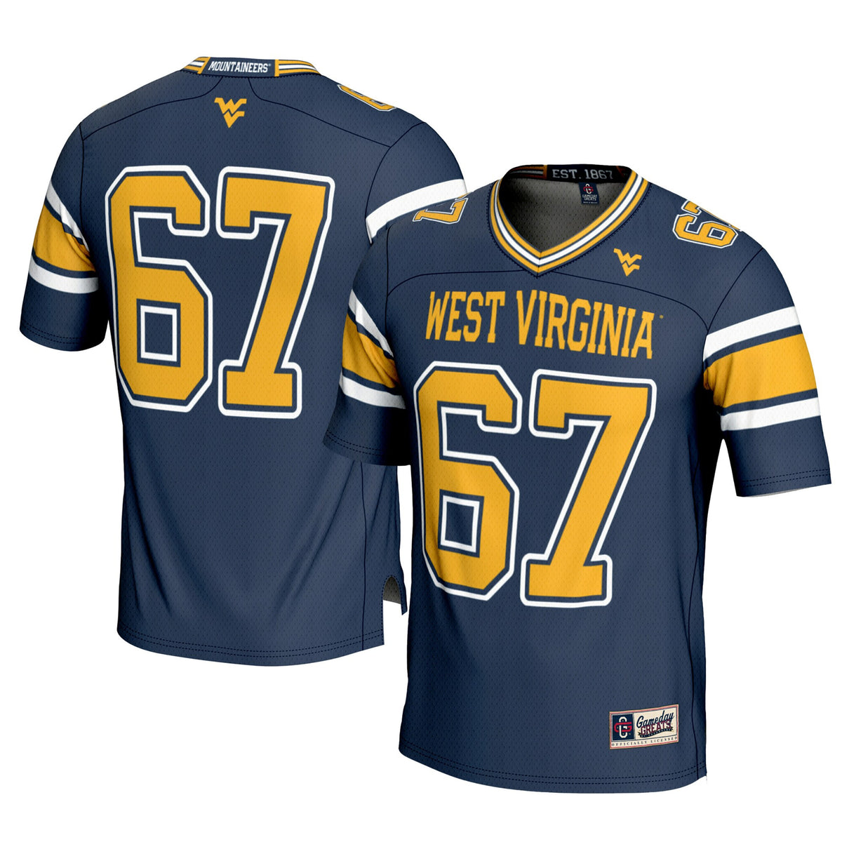 West Virginia Mountaineers jersey