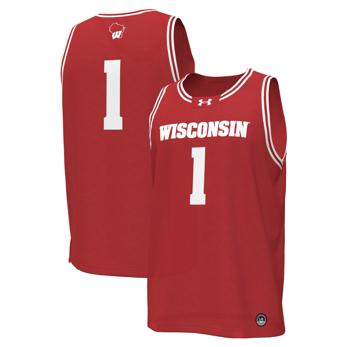 Under Armour Wisconsin Badgers red jersey