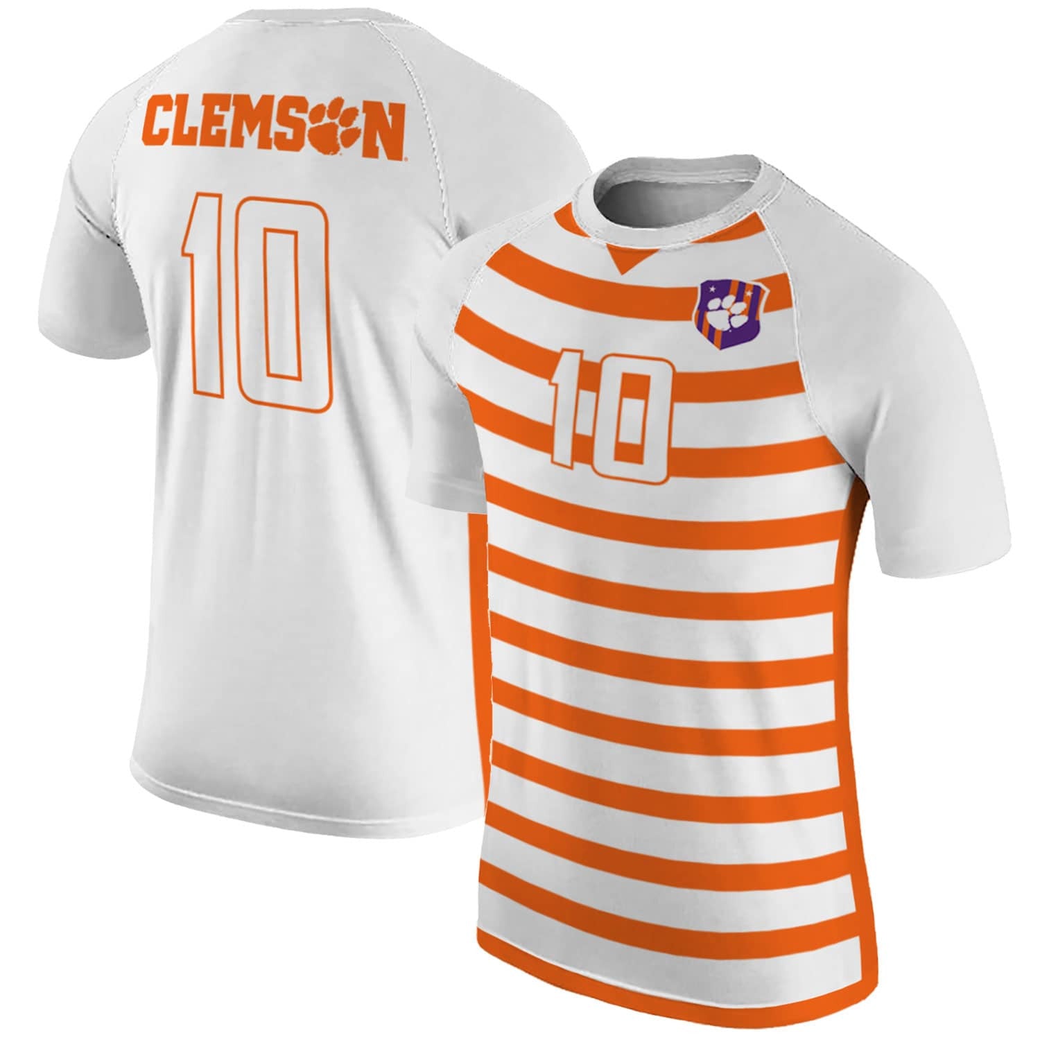 Original Clemson Tigers white Retro jersey