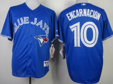 Edwin Encarnacion Toronto Blue Jays blue jersey