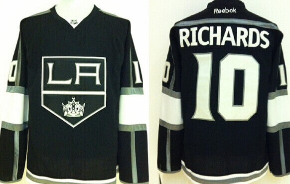 Mike Richards Los Angeles Kings black jersey