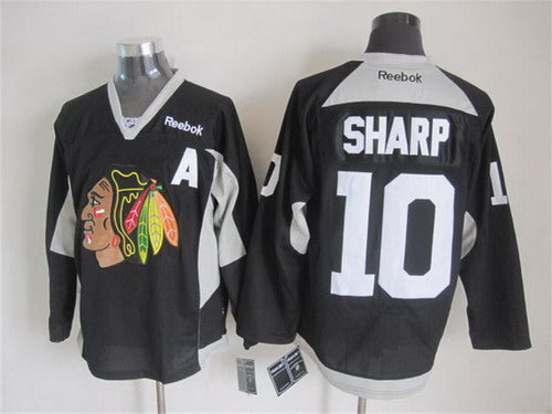 Patrick Sharp Chicago Blackhawks black jersey