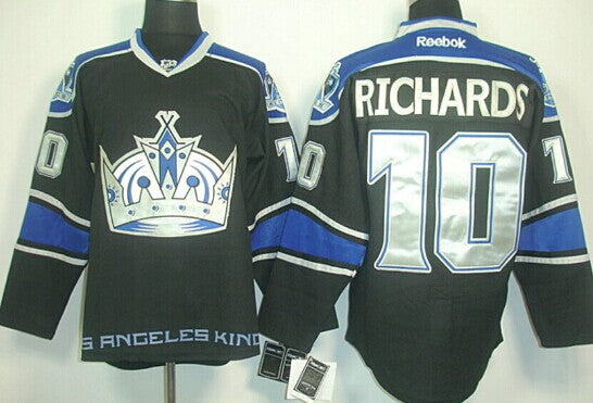 Mike Richards Los Angeles Kings black Third jersey